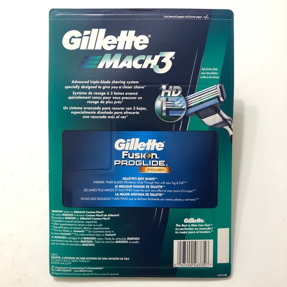 Gillette Mach3 Mens Razor Blades Refill Cartridges - Picture 2 of 2